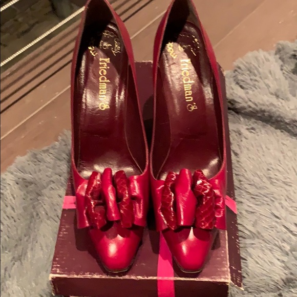 friedman’s Shoes - Vintage Friedman’s shoes ‘80’s 9 AAA VALENTINE ❤️